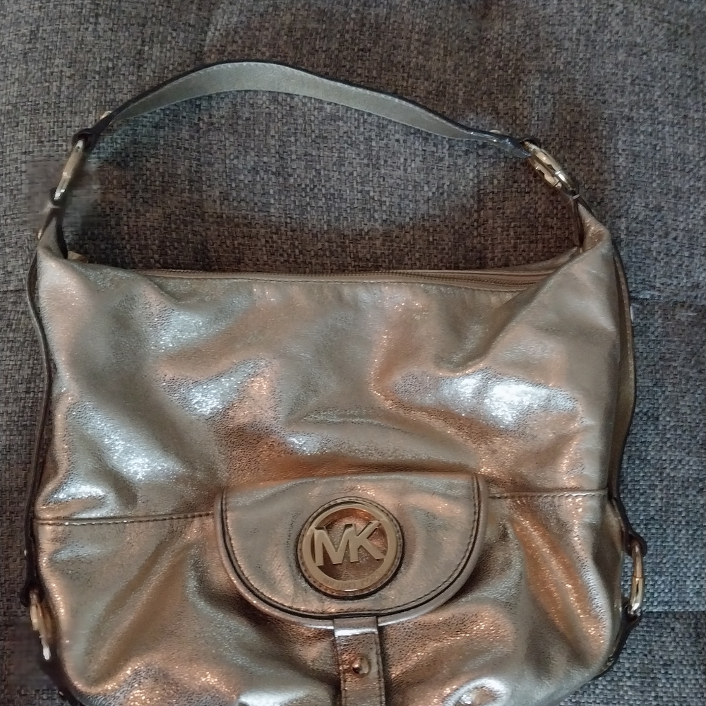 MK Gold Shoulder Bag, NWOT